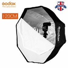 UK Godox 120cm Octagon Umbrella Flash Softbox Reflector for Speedlite Flashgun