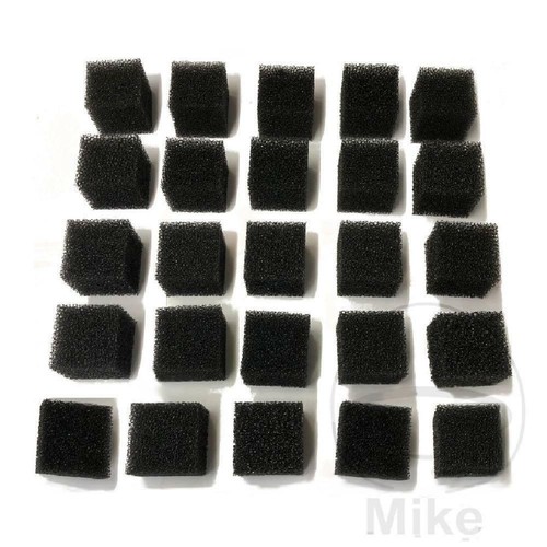 Petrol tank sponge cubes - 24,