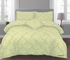 Pin tuck duvet set - tuck,