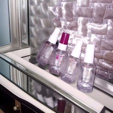 Set 4 Ted Baker Empty Refillable Travel Holiday Perfume Body Spray Size Bottles 