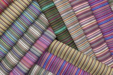 Mexican tapestry striped woven - tapestry,