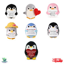 Handmade Positive Penguin Doll