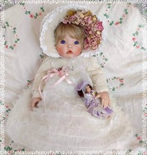 BEAUTIFUL CELIA PORCELAIN DOLL ? LARGE 54CM/21 INCH ? BIG BLUE EYES ? 107/200