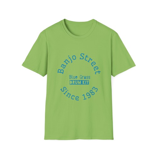 Banjo street blue grass - street, "blue