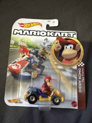 Hot wheels diddy kong pipe - diddy,