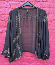 Evans Black Boho Party Chiffon