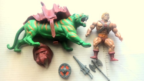 Vintage motu man battle cat - vintage,