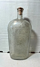 Vintage Clear Warrented Flask