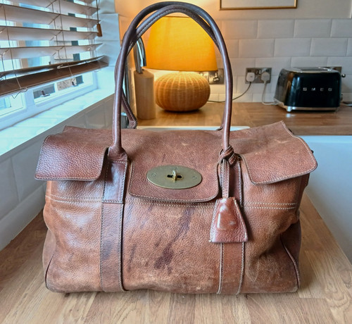 Mulberry brown leather large - mulberry,