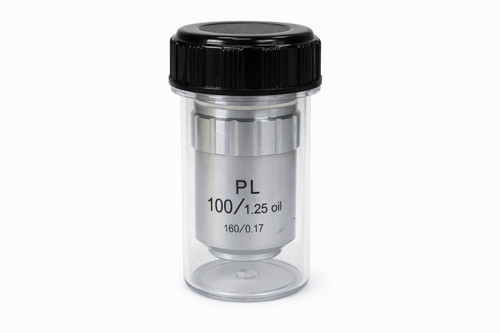 Microscope objective plan - , x