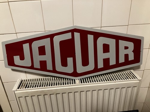 Jaguar retro metal sign - jaguar,