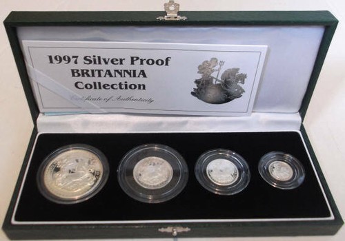 1997 silver proof britannia - 1997,