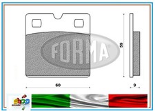 PAIR OF PADS SHAPE DP02036 FOR