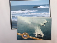 Postcard ship 7inch landing
