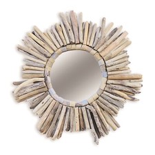 Rustic Driftwood Star Mirror