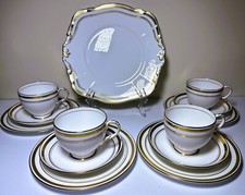Vintage Paragon Gold & White