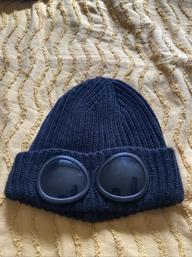 Company black beanie - company,