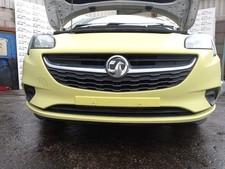 15-19 Vauxhall Corsa E Mk4  BUMPER (FRONT) White  (RESPARYED YELLOW)