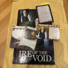 arkham horror novella ire of the void- Book WITH CARDS AS SHOWN