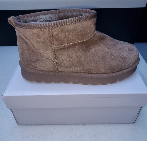 Womens flat ankle warm - flat,