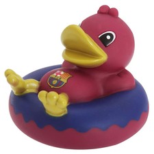 FC Barcelona  Rubber Duck Dinghy Fun Gift Fan Kids Bath Beach Official Licensed