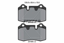 Rear Brake Pad Set Fits Aston