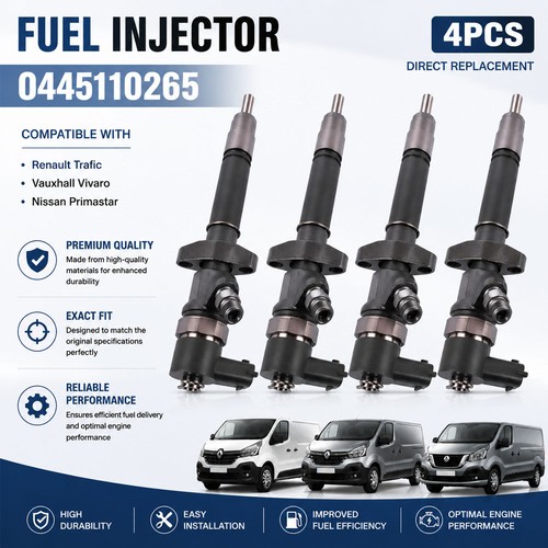 Fuel injector 0445110265 - fuel,