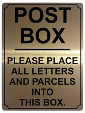 529 POST BOX Metal Aluminium