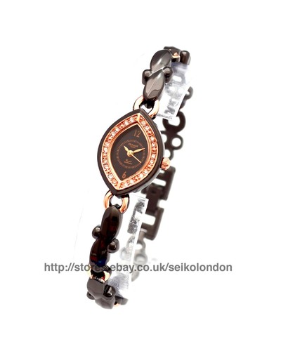 Omax ladies diamonte black - ladies,