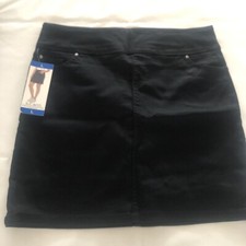S.C & Co Womens Black Skort