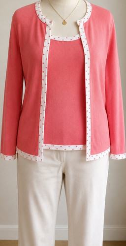 Kaliko pink polka - kaliko,