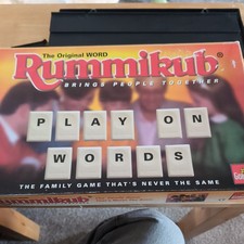 Rummikub Board Game Tile Word