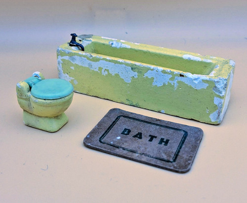Early barton dolls house - barton,