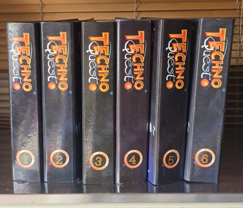 Techno quest magazine binders - techno,