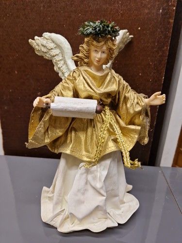 Vintage angel tree topper - angel,