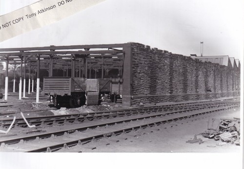 Workington shed being rebuilt - workington,