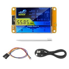 NerdMiner 2 Miner 55-60KH/S 2.8 Inch Display   Lottery Miner Bitcoin  Miner6392