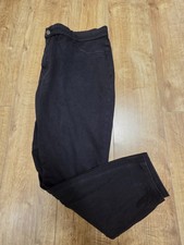 Next Womens Black Jersey Denim Legging Full Length Uk Size 22 Regular Used