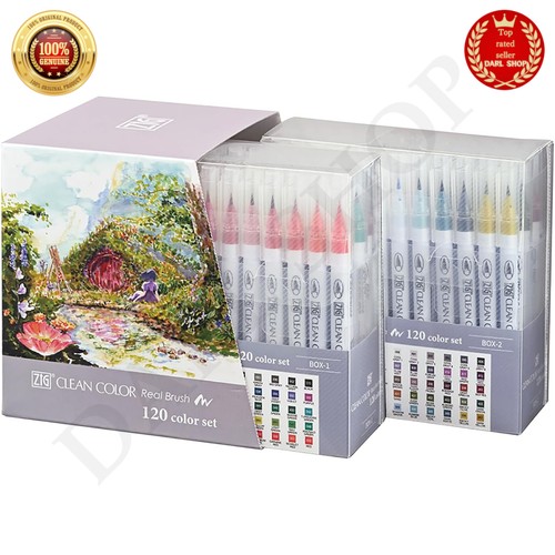 Kuretake 120 colors brush pen - kuretake,
