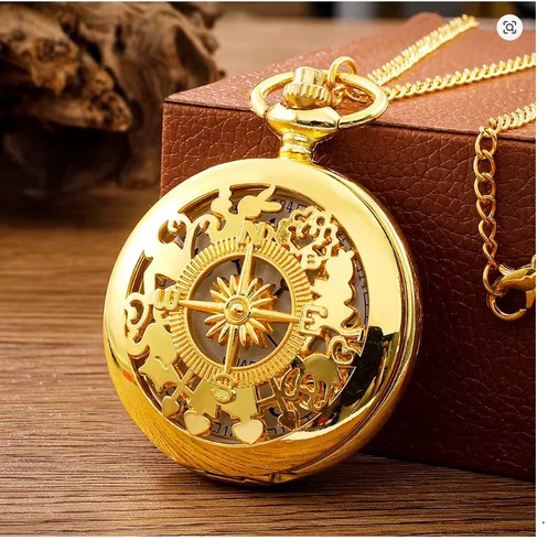 Arabic numerals quartz pocket - arabic,