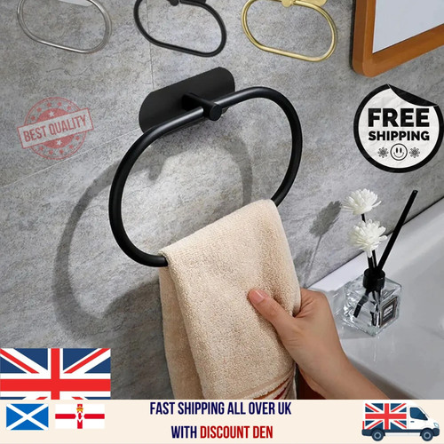 Bathroom towel ring rack - towel,