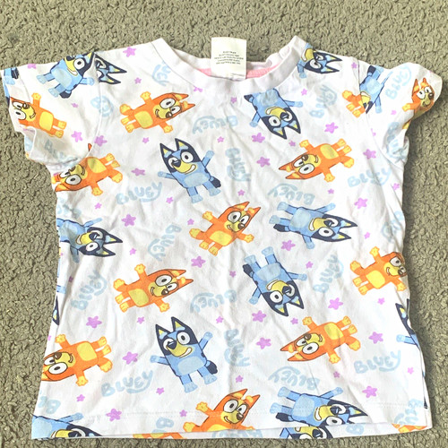 Bluey girls white - bluey,