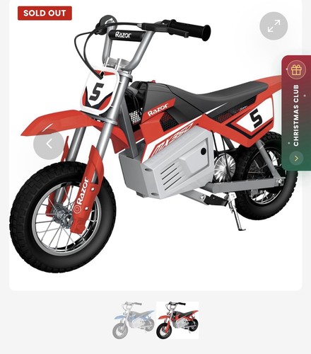 Razor mx350 dirt rocket - razor,