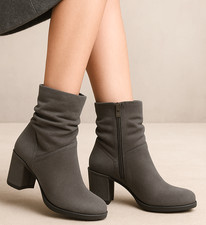 Womens Heeled Ankle Boots