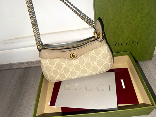 Gucci canvas beige mini - gucci,
