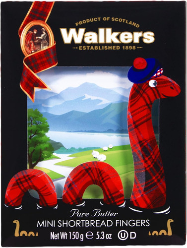 Walker shortbread nessie - shortbread, 3d