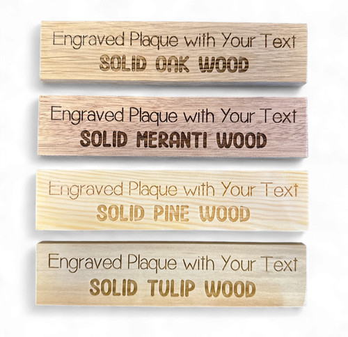 Personalised wooden name - personalised,