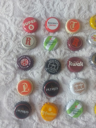 Belgian beer bottle - beer, tops