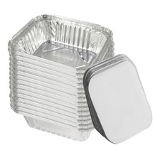 100 x Aluminium Foil Takeaway