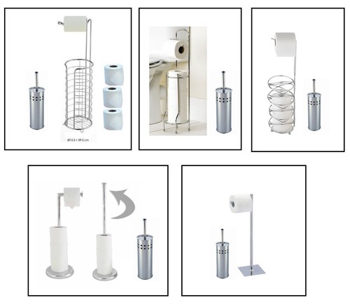 Set toilet brush - toilet, paper
